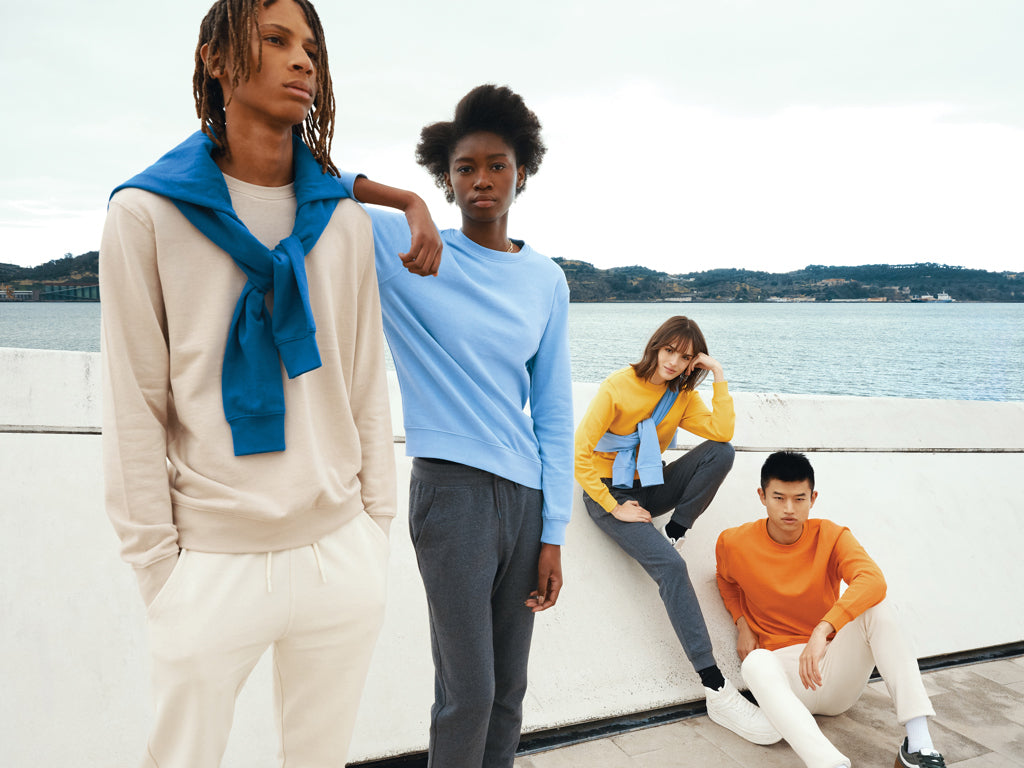 IQONIQ Etosha Lightweight Sweater aus recycelter Baumwolle