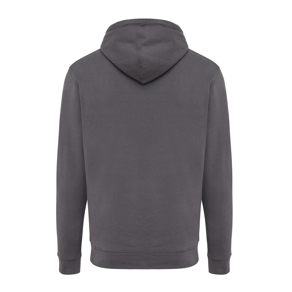 IQONIQ Jasper Hoodie aus recycelter Baumwolle – anthrazit