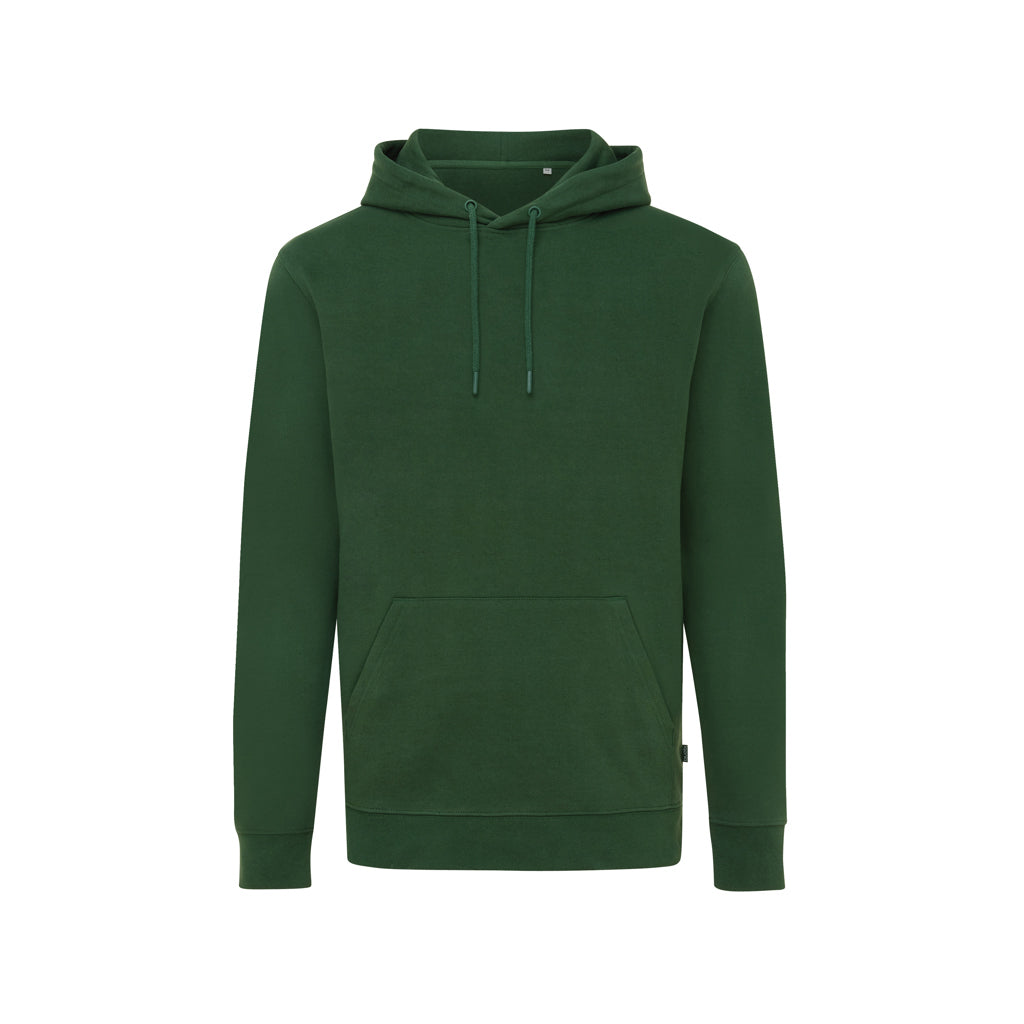 IQONIQ Jasper Hoodie aus recycelter Baumwolle – forest green