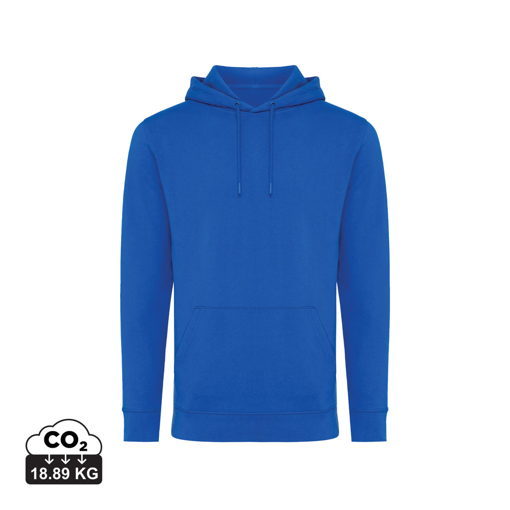 IQONIQ Jasper Hoodie aus recycelter Baumwolle – Königsblau