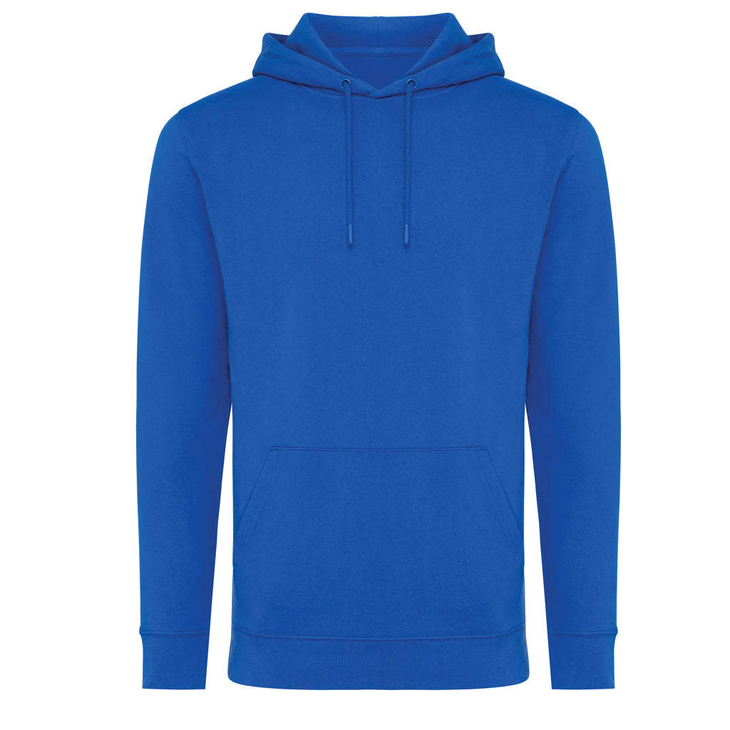 IQONIQ Jasper Hoodie aus recycelter Baumwolle – Königsblau