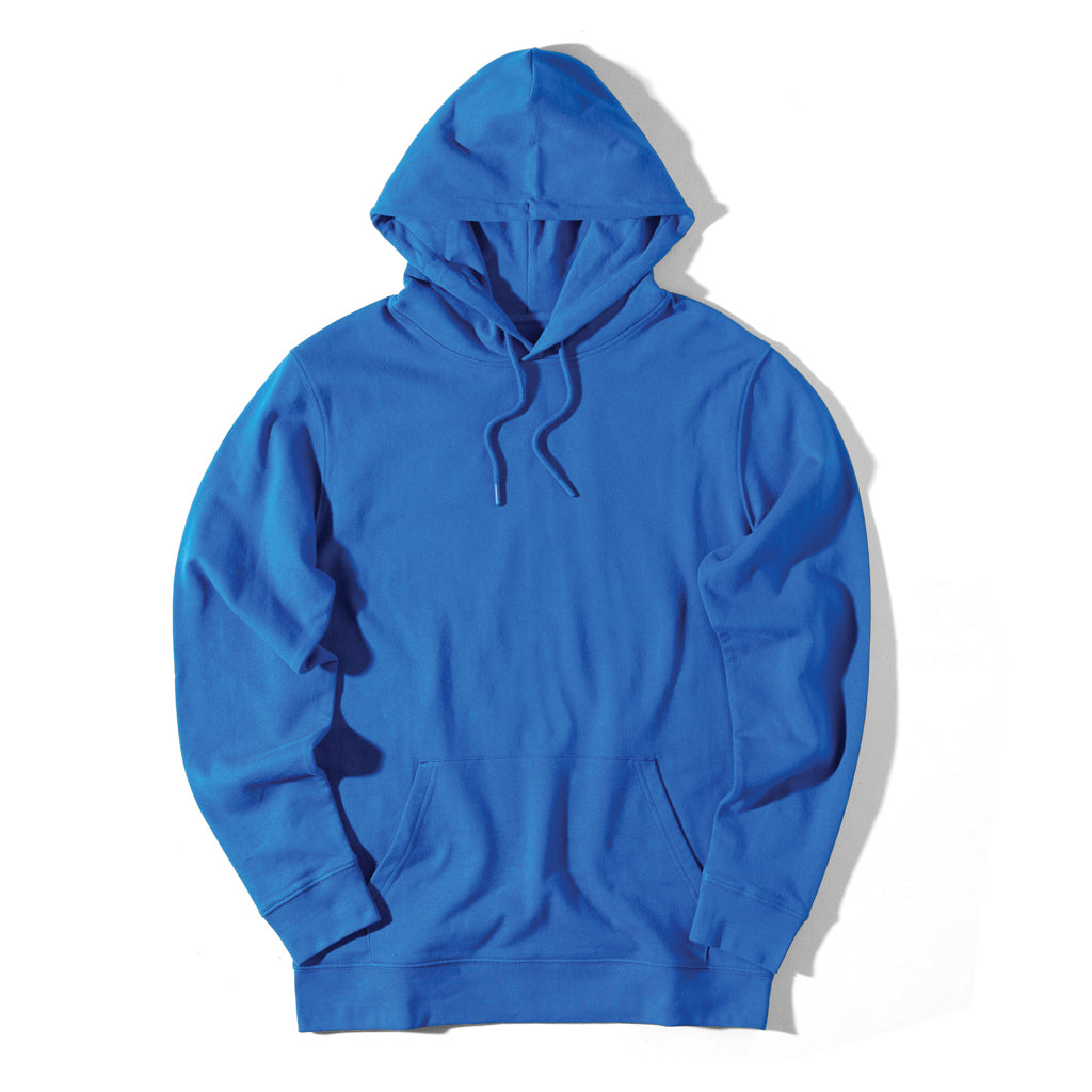 IQONIQ Jasper Hoodie aus recycelter Baumwolle – Königsblau