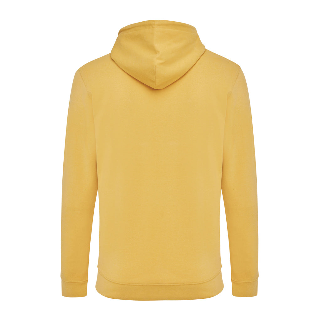 IQONIQ Jasper Hoodie aus recycelter Baumwolle – ochre yellow
