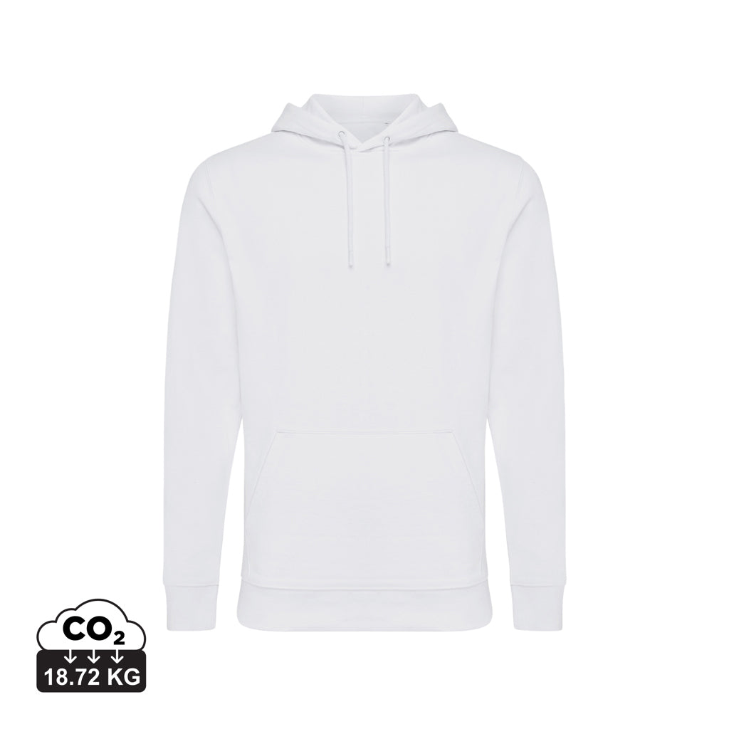 IQONIQ Jasper Hoodie aus recycelter Baumwolle – recycled white