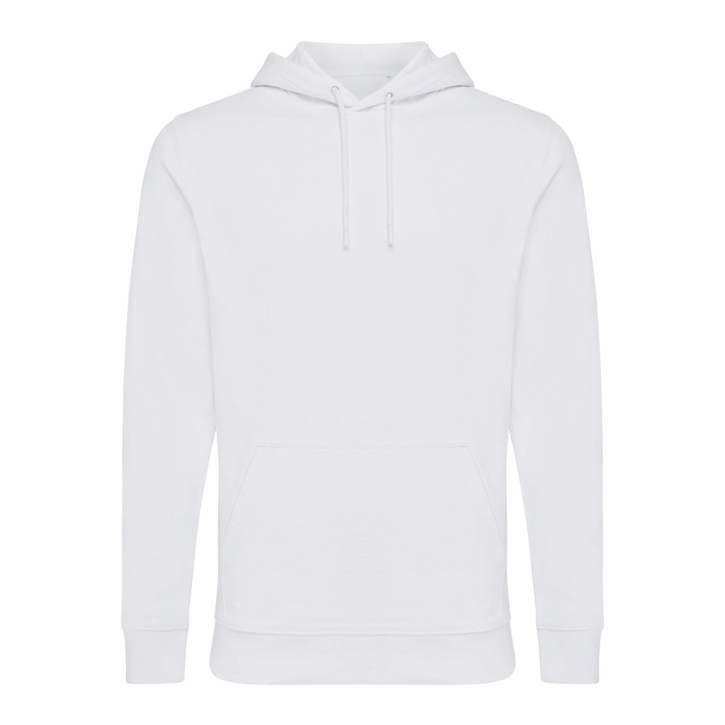 IQONIQ Jasper Hoodie aus recycelter Baumwolle – recycled white