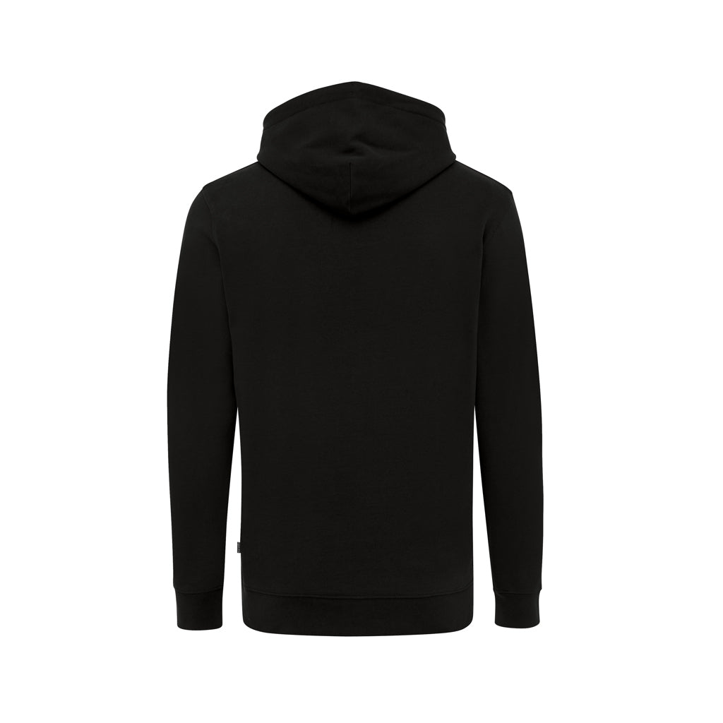 IQONIQ Jasper Hoodie aus recycelter Baumwolle – schwarz