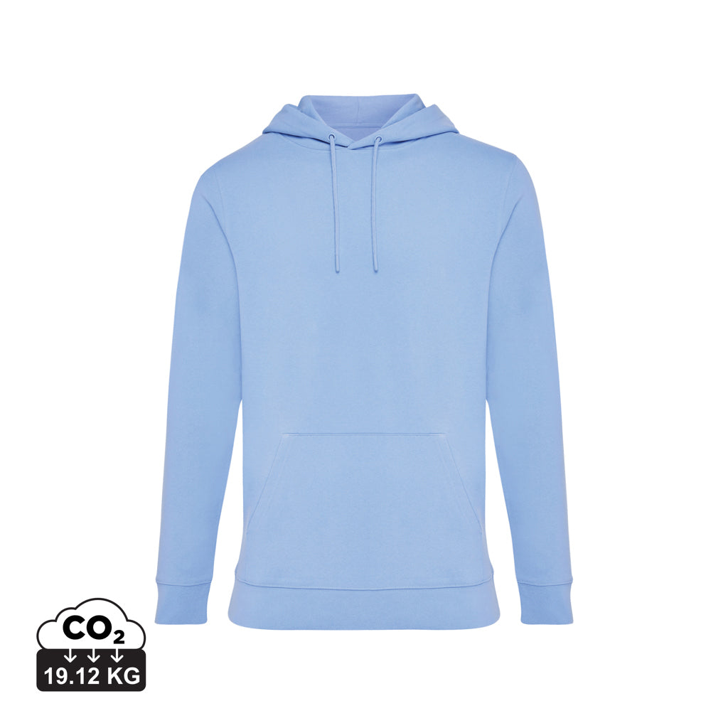 IQONIQ Jasper Hoodie aus recycelter Baumwolle – sky blue