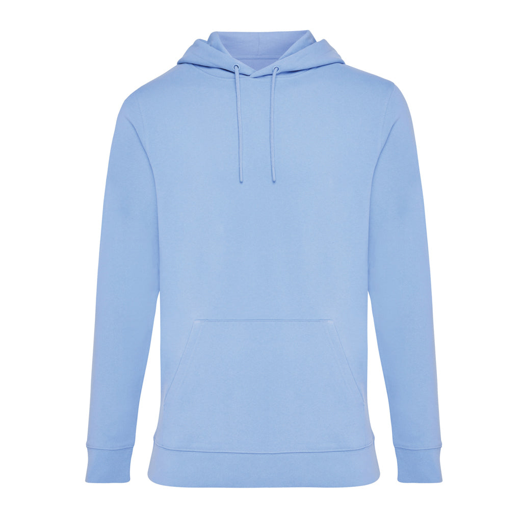 IQONIQ Jasper Hoodie aus recycelter Baumwolle – sky blue
