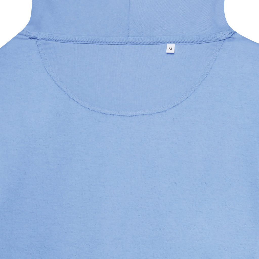 IQONIQ Jasper Hoodie aus recycelter Baumwolle – sky blue
