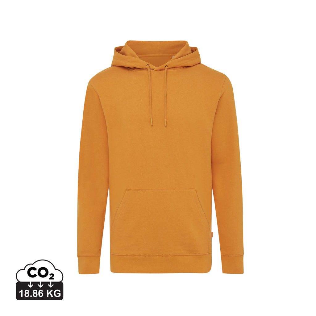IQONIQ Jasper Hoodie aus recycelter Baumwolle – sundial orange