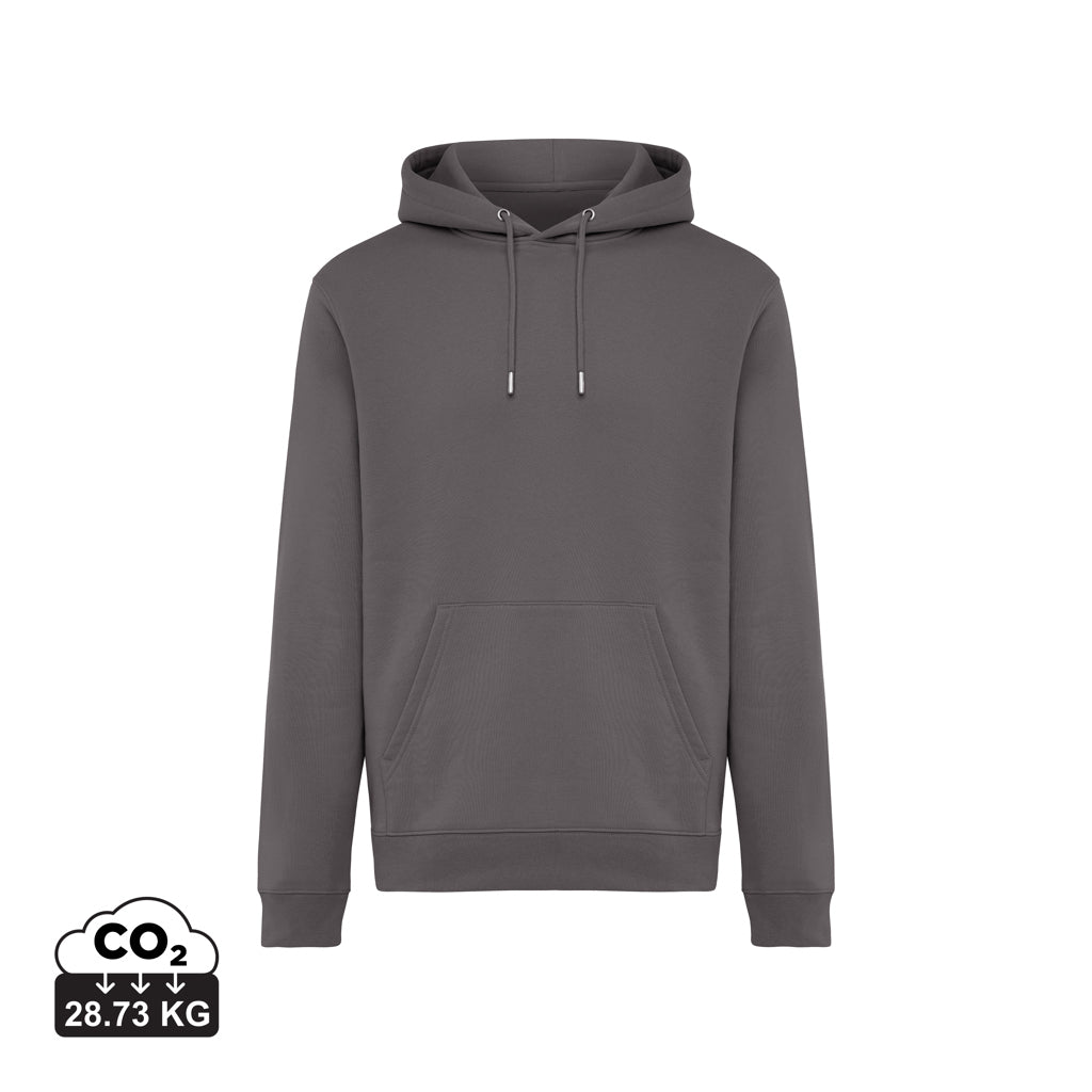IQONIQ Joshua Hoodie aus recycelter Baumwolle – anthrazit