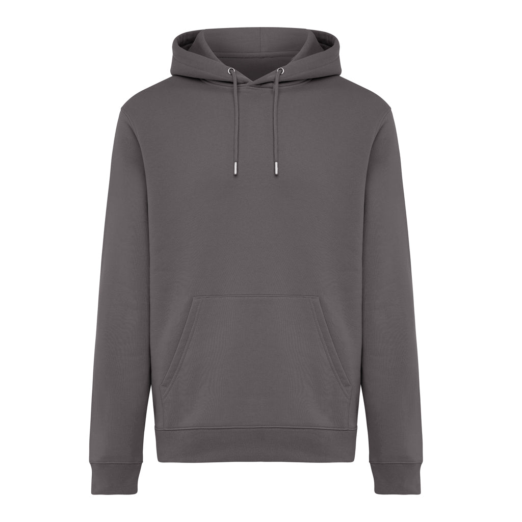IQONIQ Joshua Hoodie aus recycelter Baumwolle – anthrazit