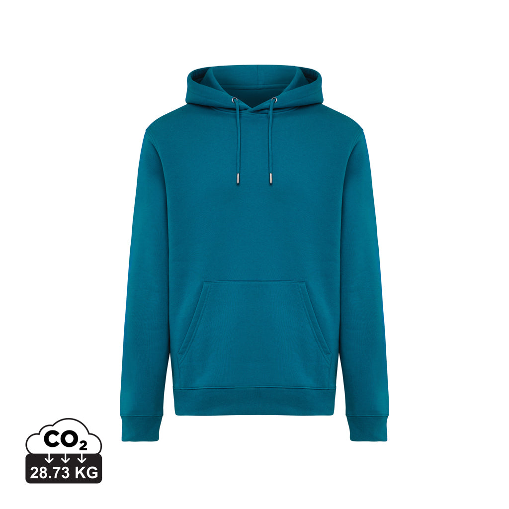 IQONIQ Joshua Hoodie aus recycelter Baumwolle – dark teal