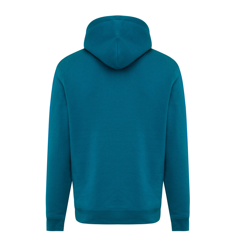 IQONIQ Joshua Hoodie aus recycelter Baumwolle – dark teal