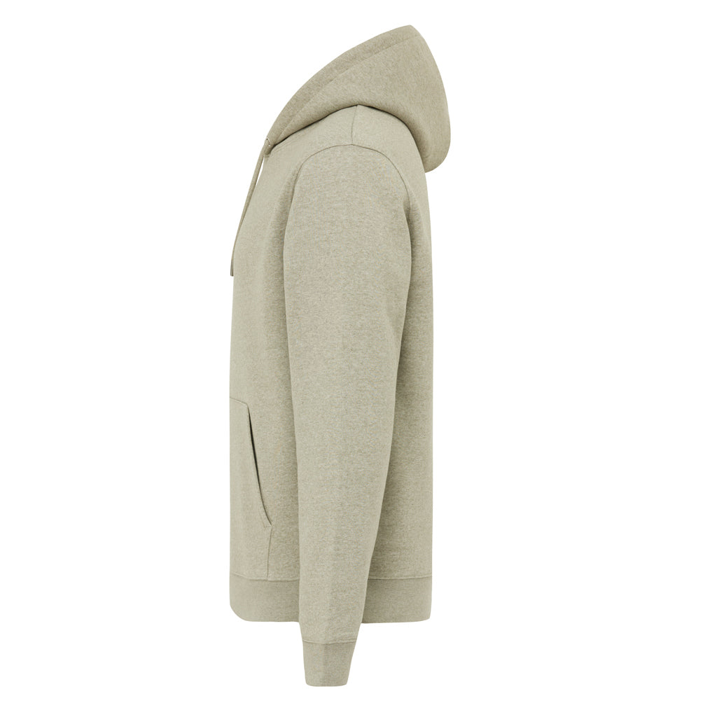 IQONIQ Joshua Hoodie aus recycelter Baumwolle – light heather green