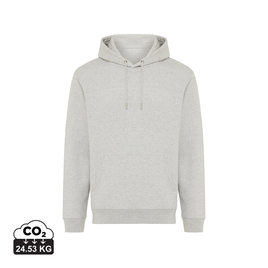 IQONIQ Joshua Hoodie aus recycelter Baumwolle – light heather grey