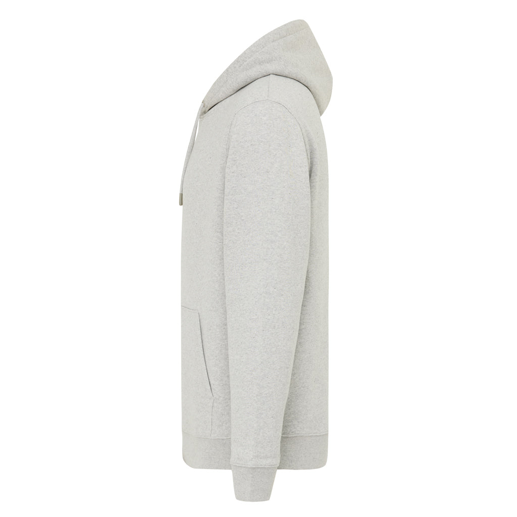 IQONIQ Joshua Hoodie aus recycelter Baumwolle – light heather grey