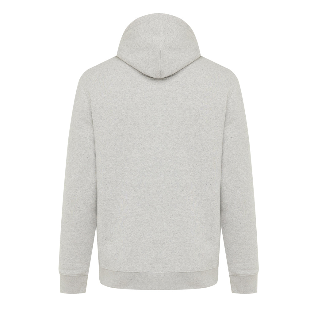 IQONIQ Joshua Hoodie aus recycelter Baumwolle – light heather grey
