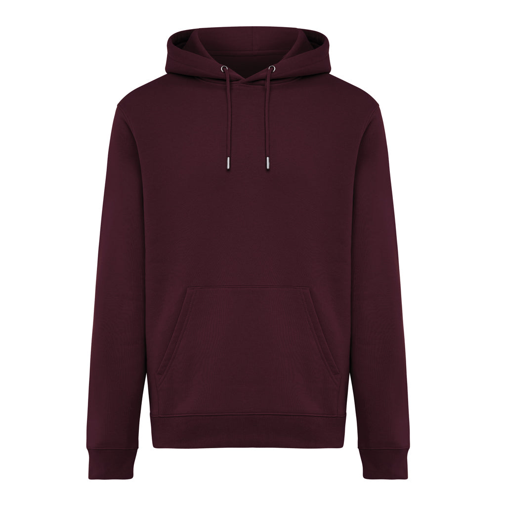 IQONIQ Joshua Hoodie aus recycelter Baumwolle – merlot