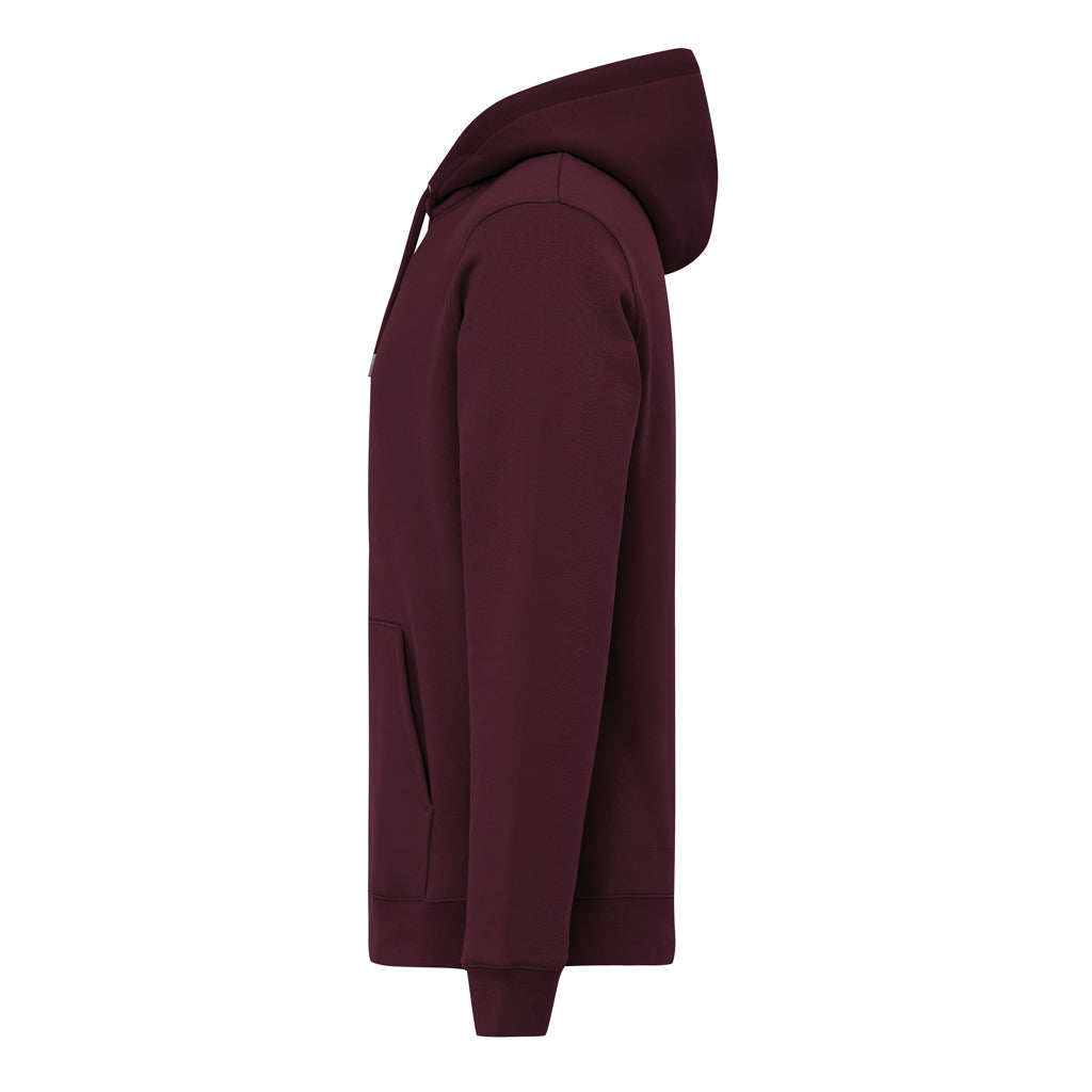 IQONIQ Joshua Hoodie aus recycelter Baumwolle – merlot