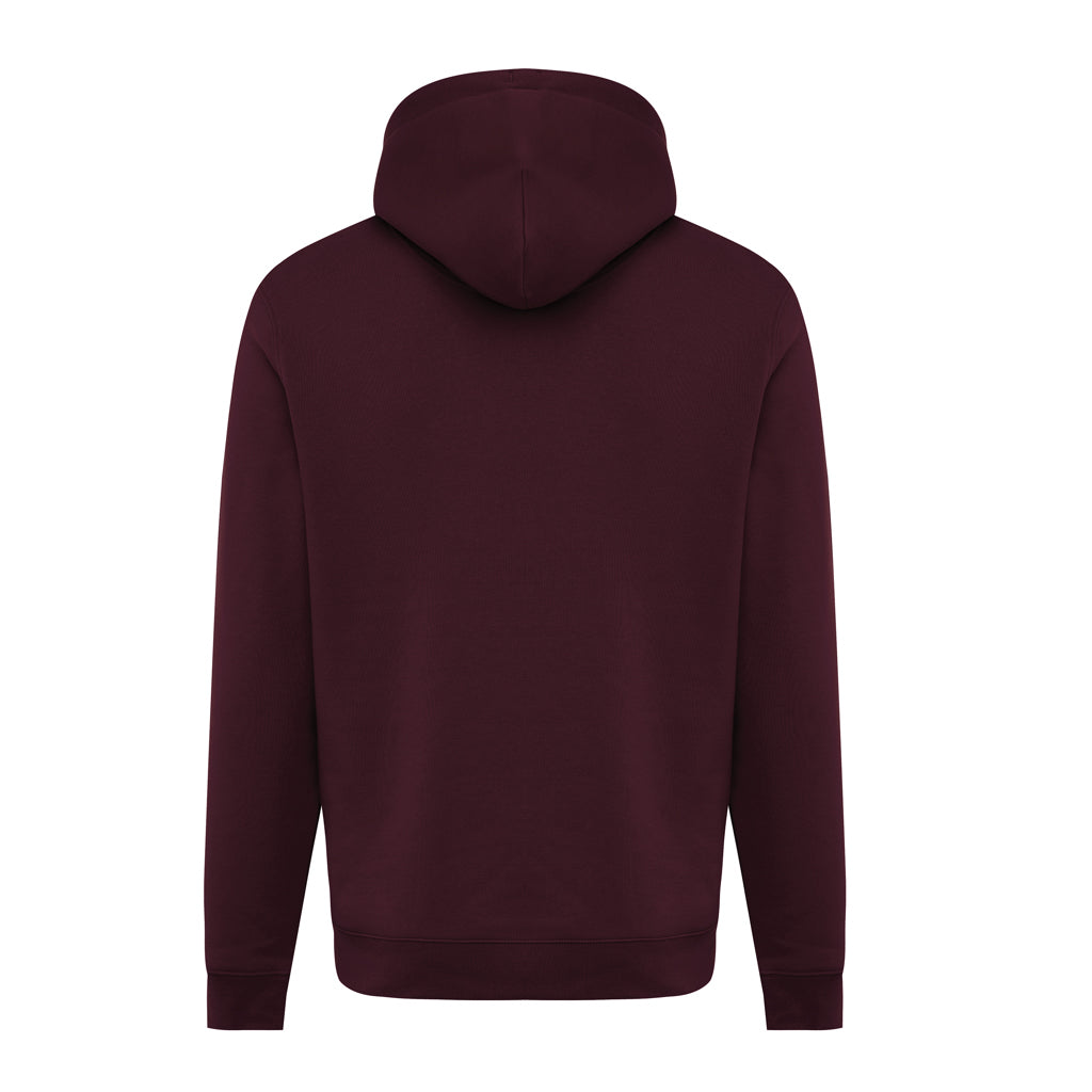 IQONIQ Joshua Hoodie aus recycelter Baumwolle – merlot