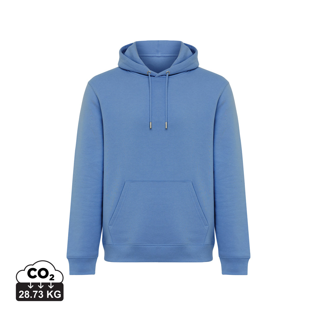 IQONIQ Joshua Hoodie aus recycelter Baumwolle – moon blue