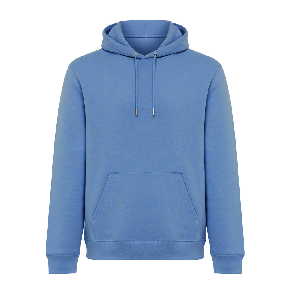 IQONIQ Joshua Hoodie aus recycelter Baumwolle – moon blue