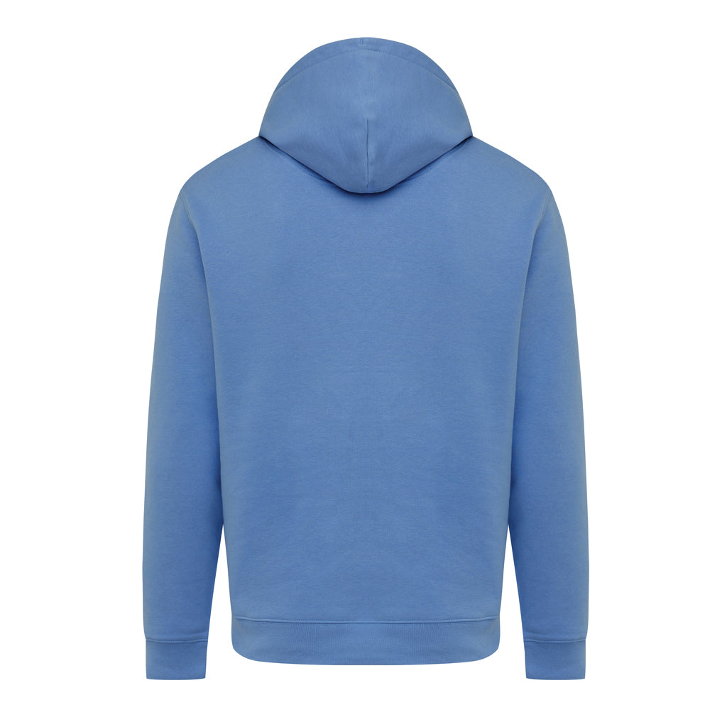 IQONIQ Joshua Hoodie aus recycelter Baumwolle – moon blue