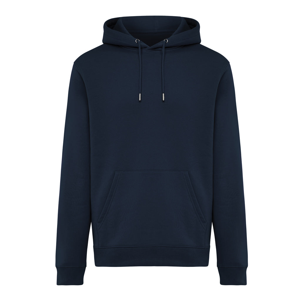IQONIQ Joshua Hoodie aus recycelter Baumwolle – navy blau