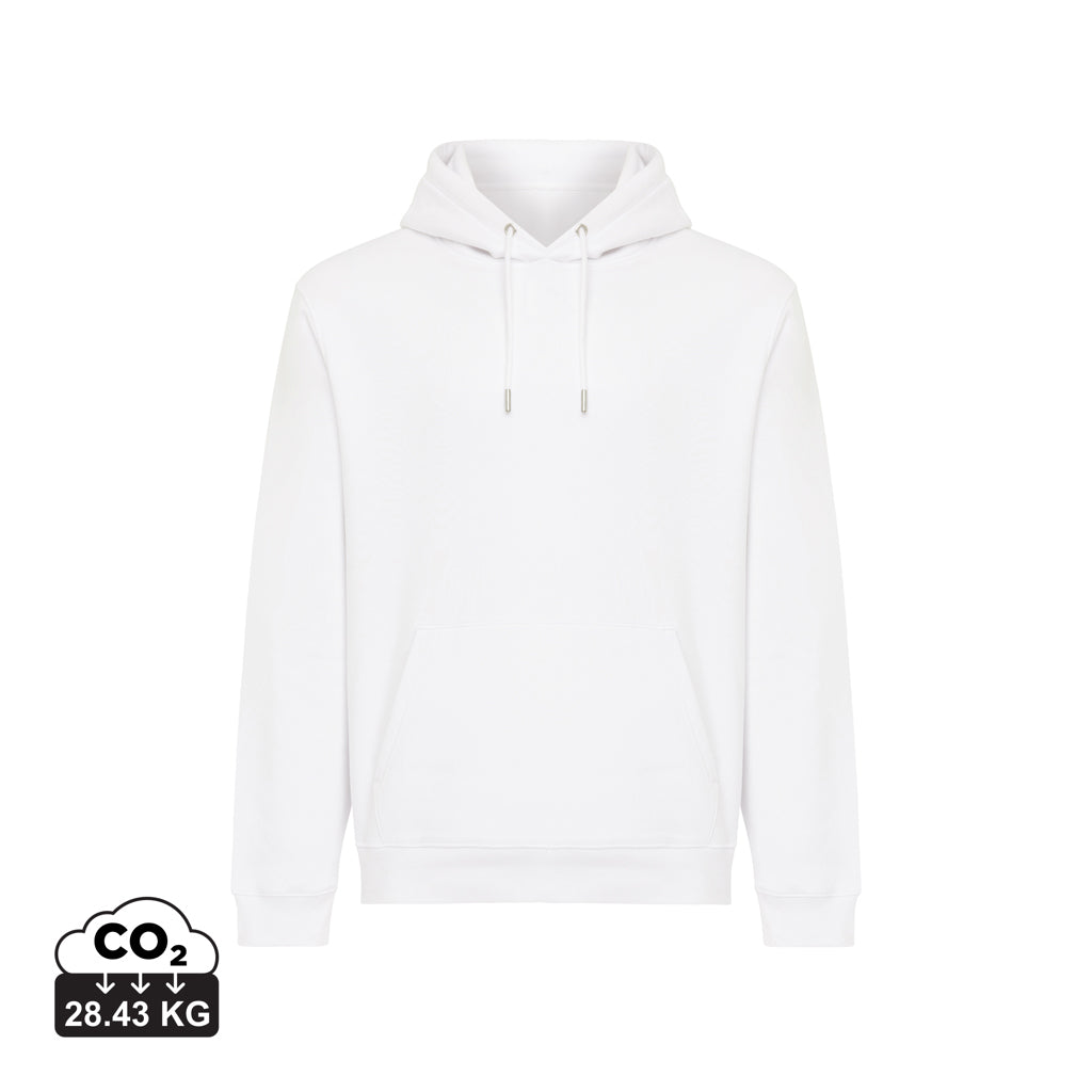 IQONIQ Joshua Hoodie aus recycelter Baumwolle – recycled white