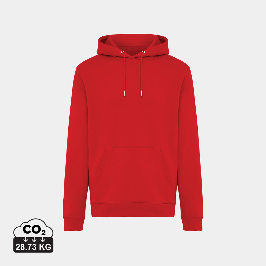 IQONIQ Joshua Hoodie aus recycelter Baumwolle – rot