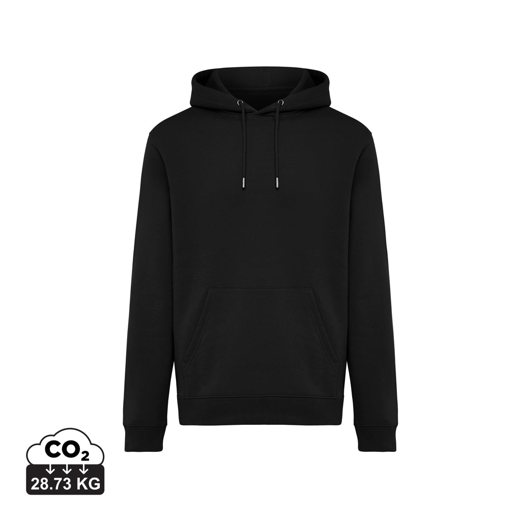 IQONIQ Joshua Hoodie aus recycelter Baumwolle – schwarz