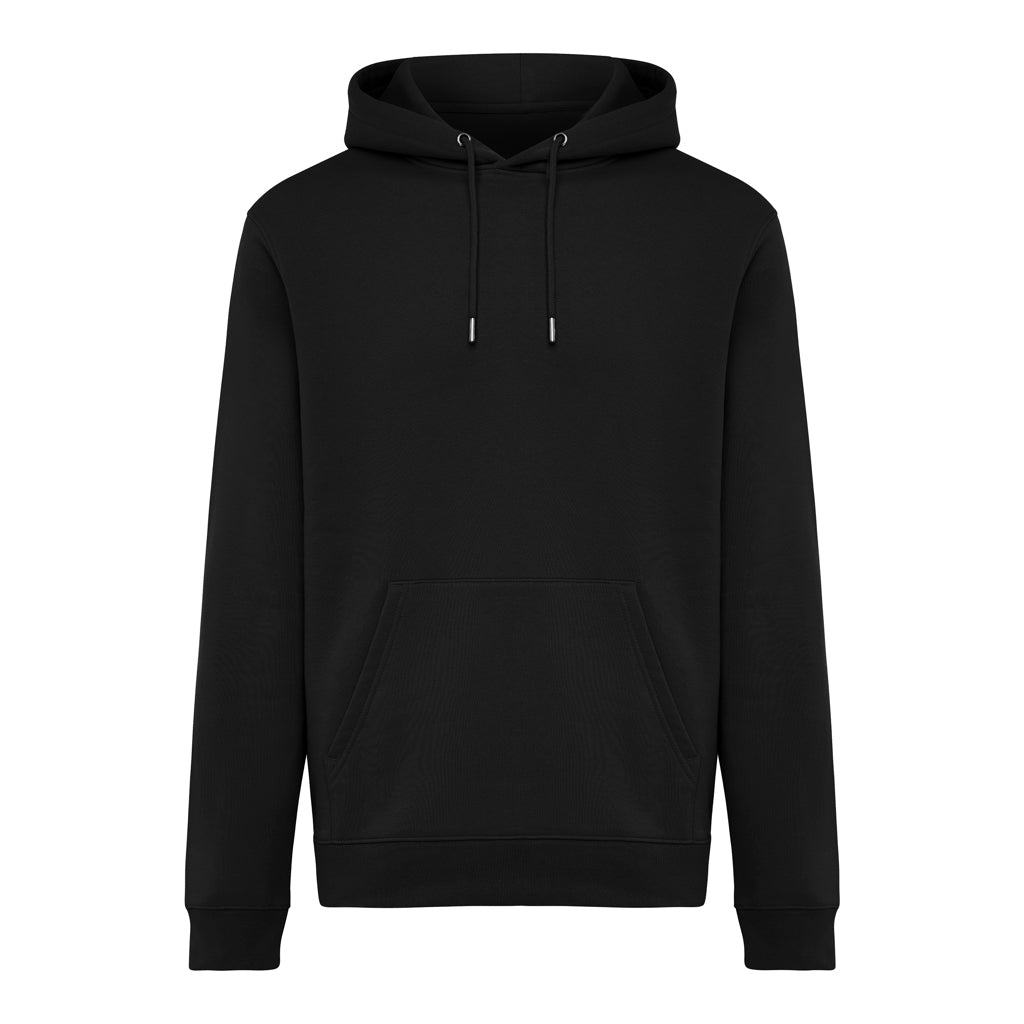 IQONIQ Joshua Hoodie aus recycelter Baumwolle – schwarz