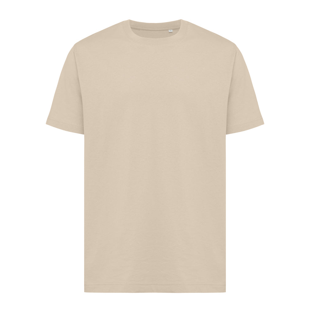 IQONIQ Kakadu relaxed T-Shirt aus recycelter Baumwolle – desert