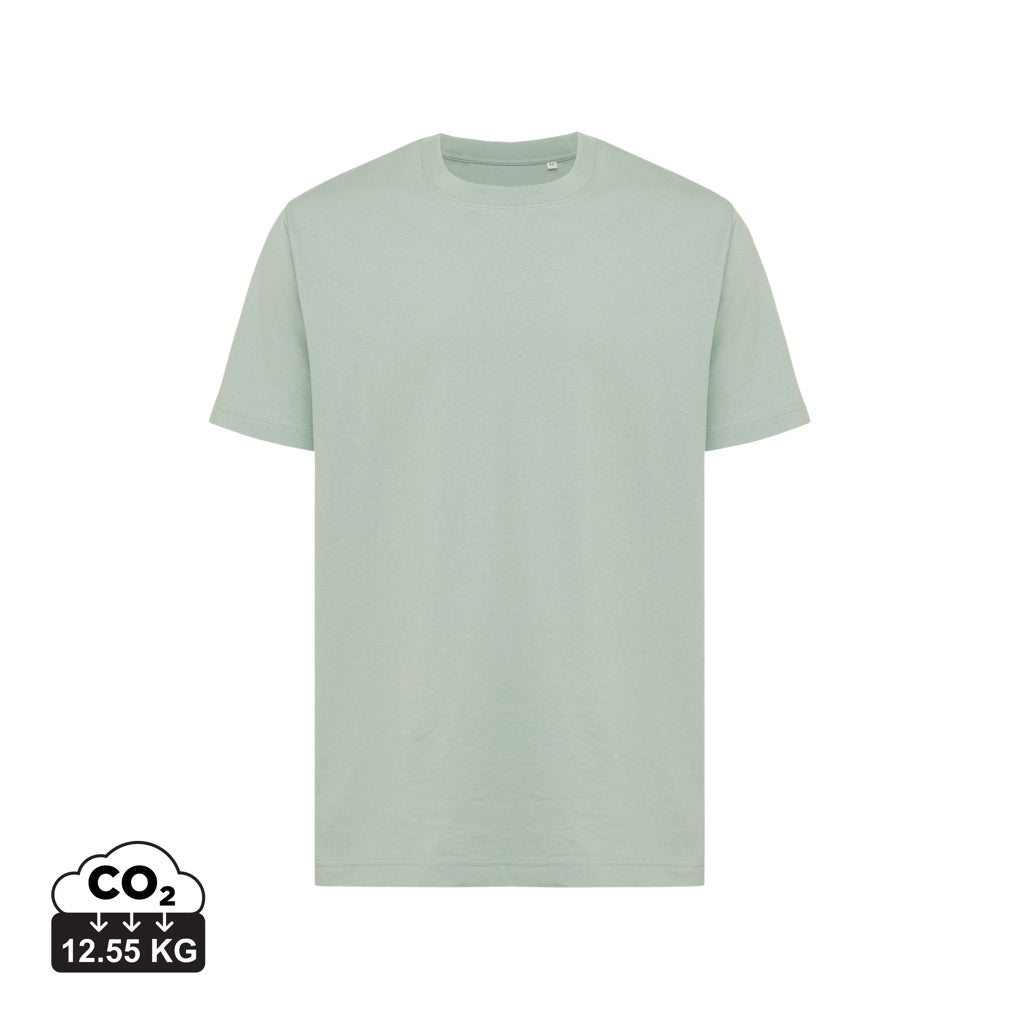 IQONIQ Kakadu relaxed T-Shirt aus recycelter Baumwolle – Iceberg green