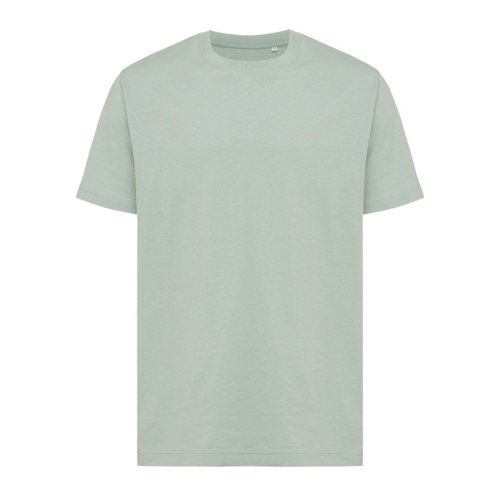 IQONIQ Kakadu relaxed T-Shirt aus recycelter Baumwolle – Iceberg green