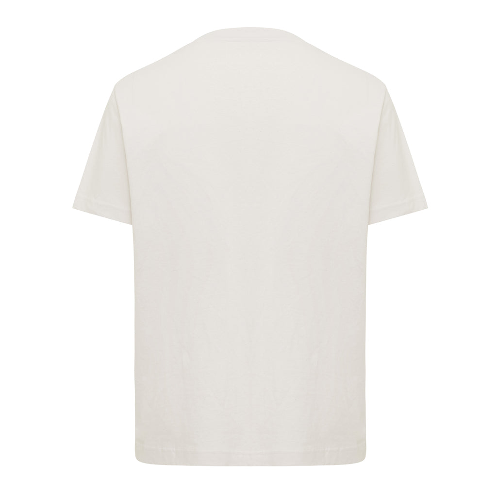 IQONIQ Kakadu relaxed T-Shirt aus recycelter Baumwolle – ivory white