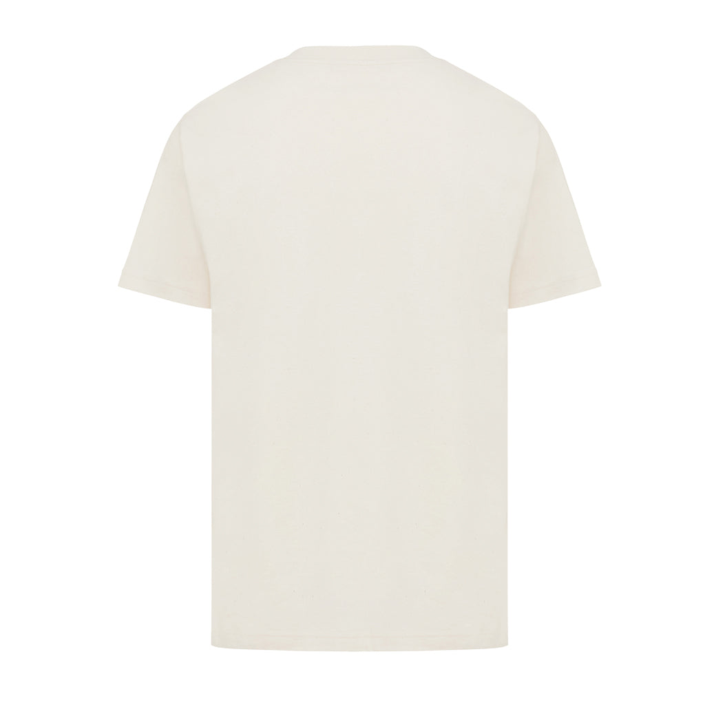 IQONIQ Kakadu relaxed T-Shirt aus recycelter Baumwolle – natural raw