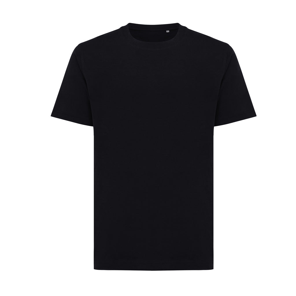 IQONIQ Kakadu relaxed T-Shirt aus recycelter Baumwolle – schwarz