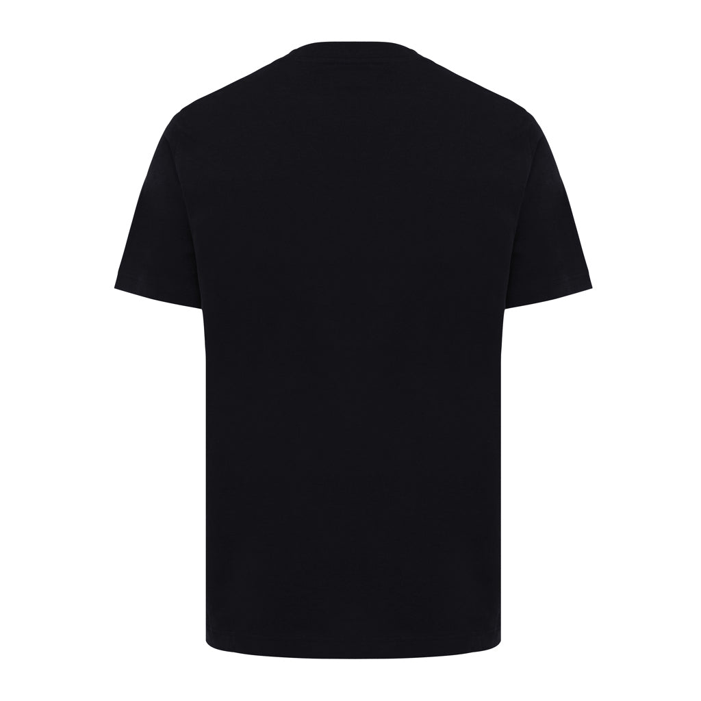 IQONIQ Kakadu relaxed T-Shirt aus recycelter Baumwolle – schwarz