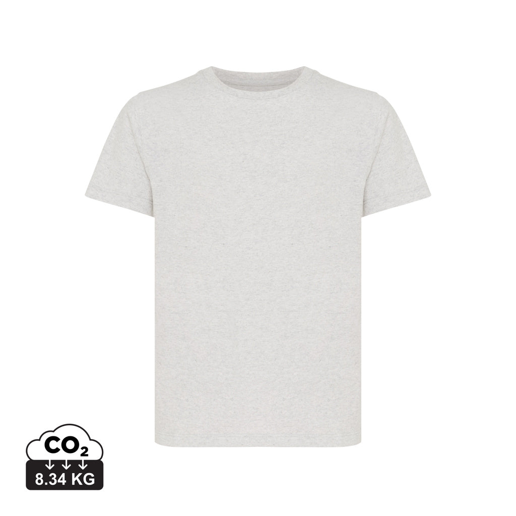 IQONIQ Koli Kids T-Shirt aus recycelter Baumwolle – light heather grey