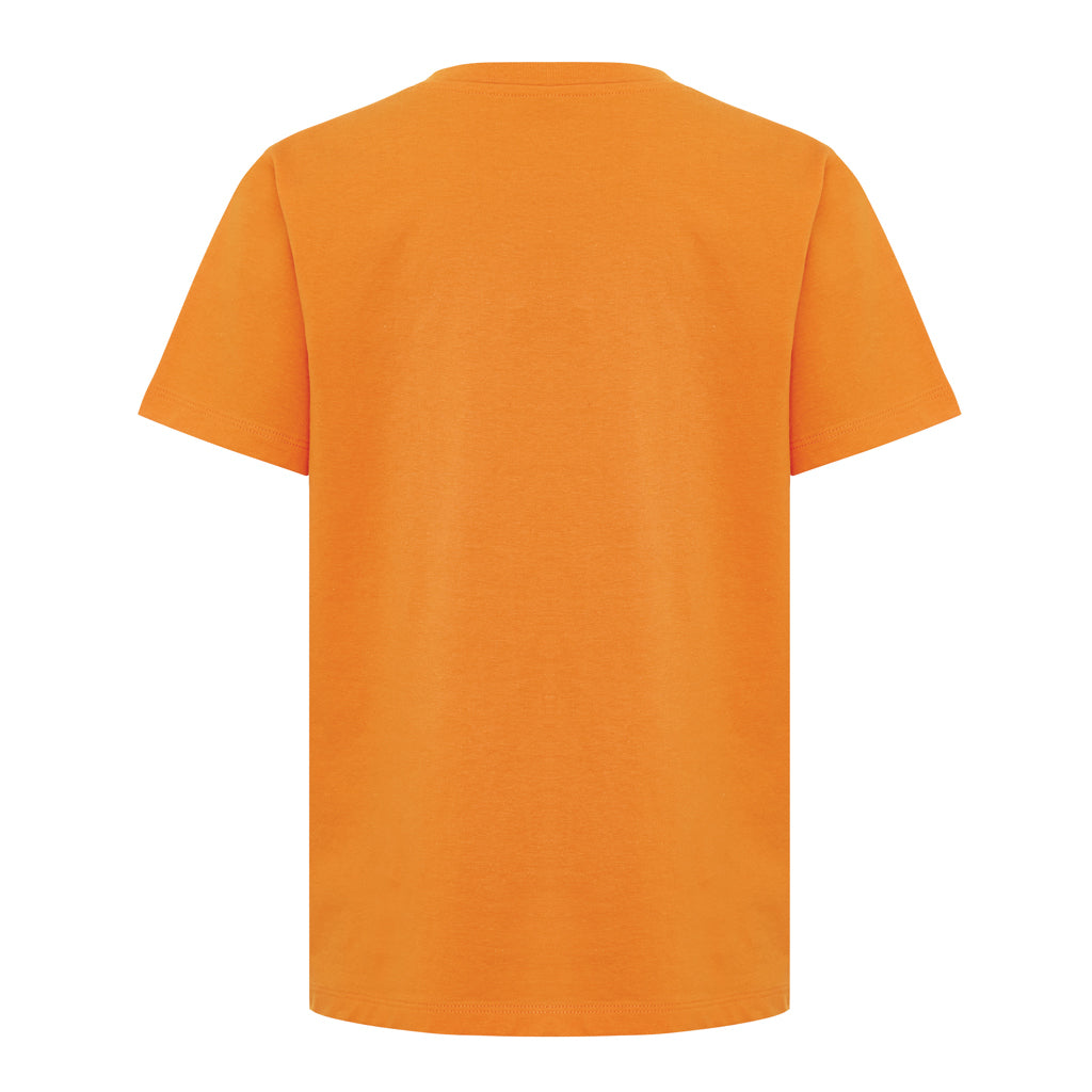 IQONIQ Koli Kids T-Shirt aus recycelter Baumwolle – orange