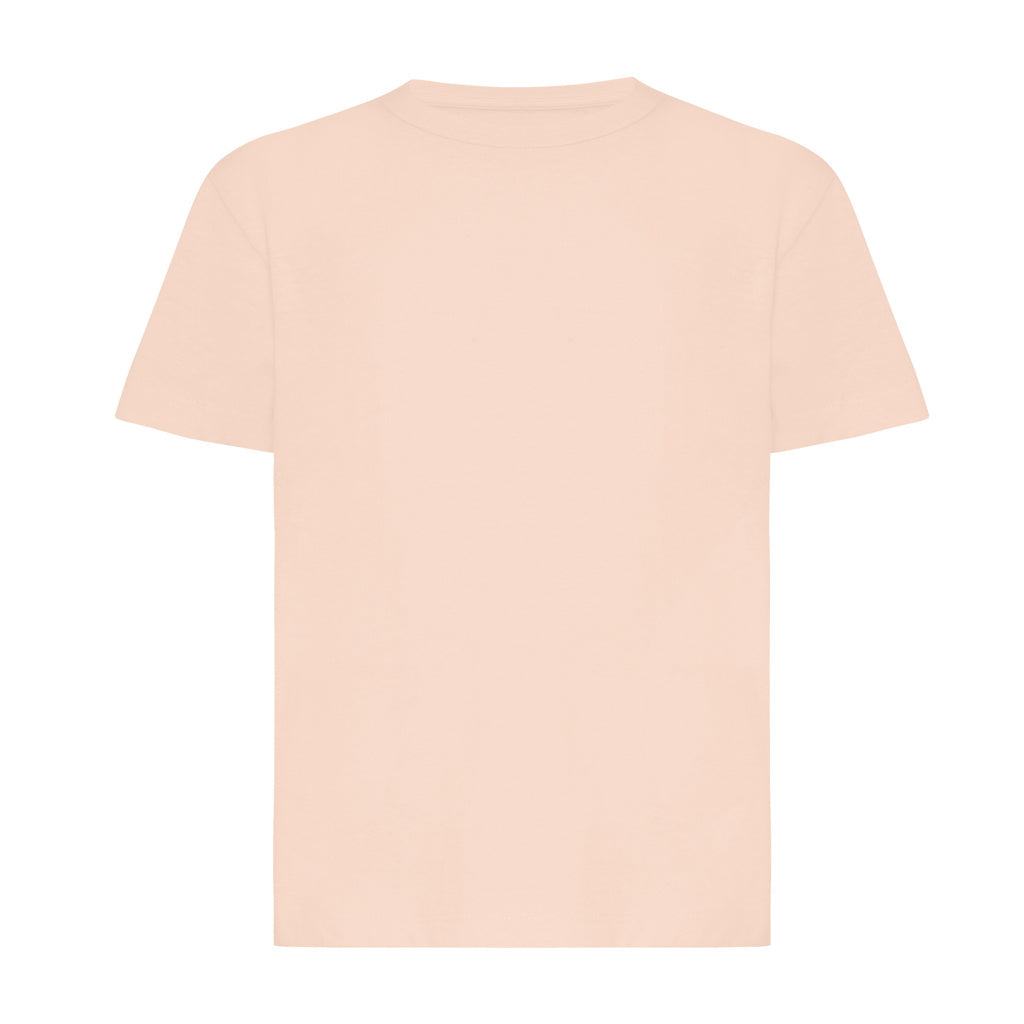 IQONIQ Koli Kids T-Shirt aus recycelter Baumwolle – peach nectar