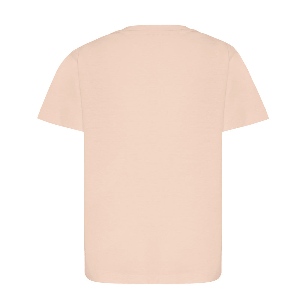 IQONIQ Koli Kids T-Shirt aus recycelter Baumwolle – peach nectar