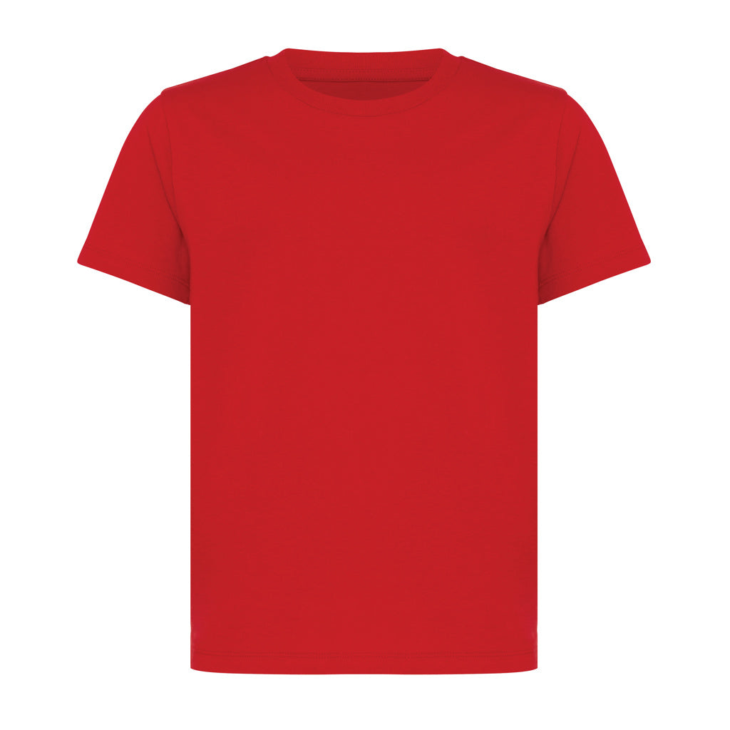 IQONIQ Koli Kids T-Shirt aus recycelter Baumwolle – rot