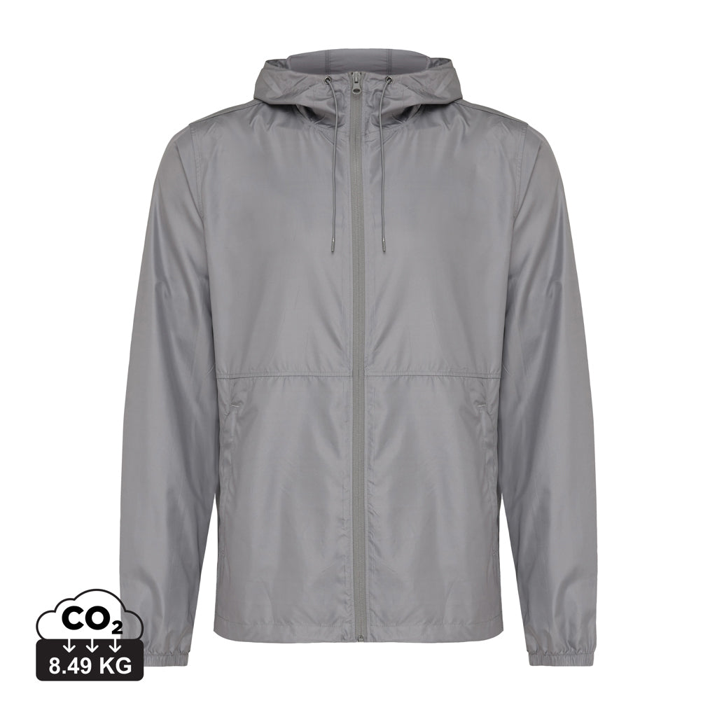 IQONIQ Logan Lightweight Jacke aus recyceltem Polyester – Silbergrau