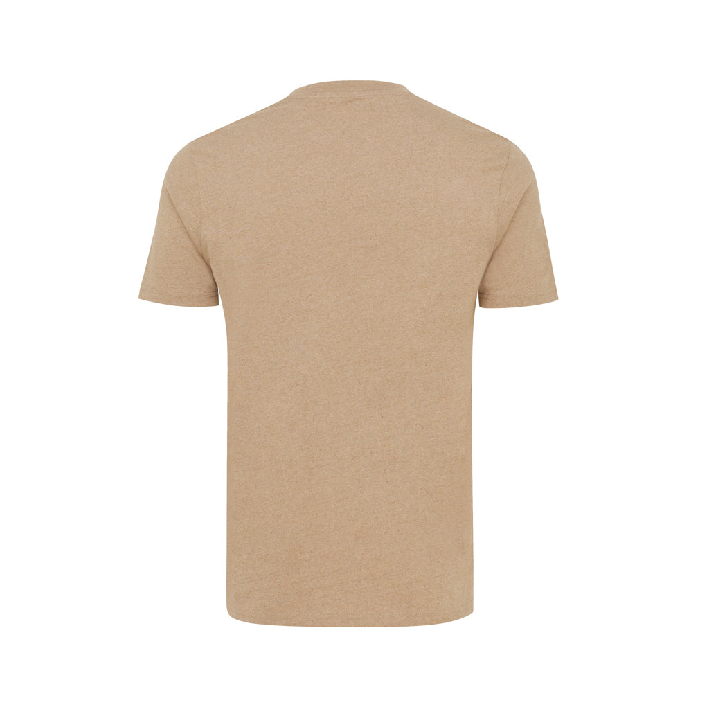 IQONIQ Manuel ungefärbtes T-Shirt aus recycelter Baumwolle – heather brown