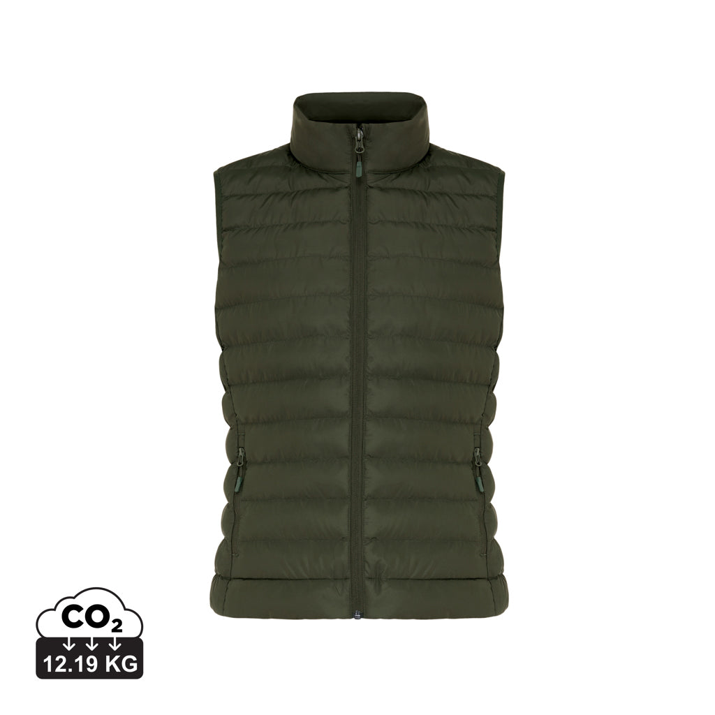 IQONIQ Meru Damen Bodywarmer aus recyceltem Polyester – khaki