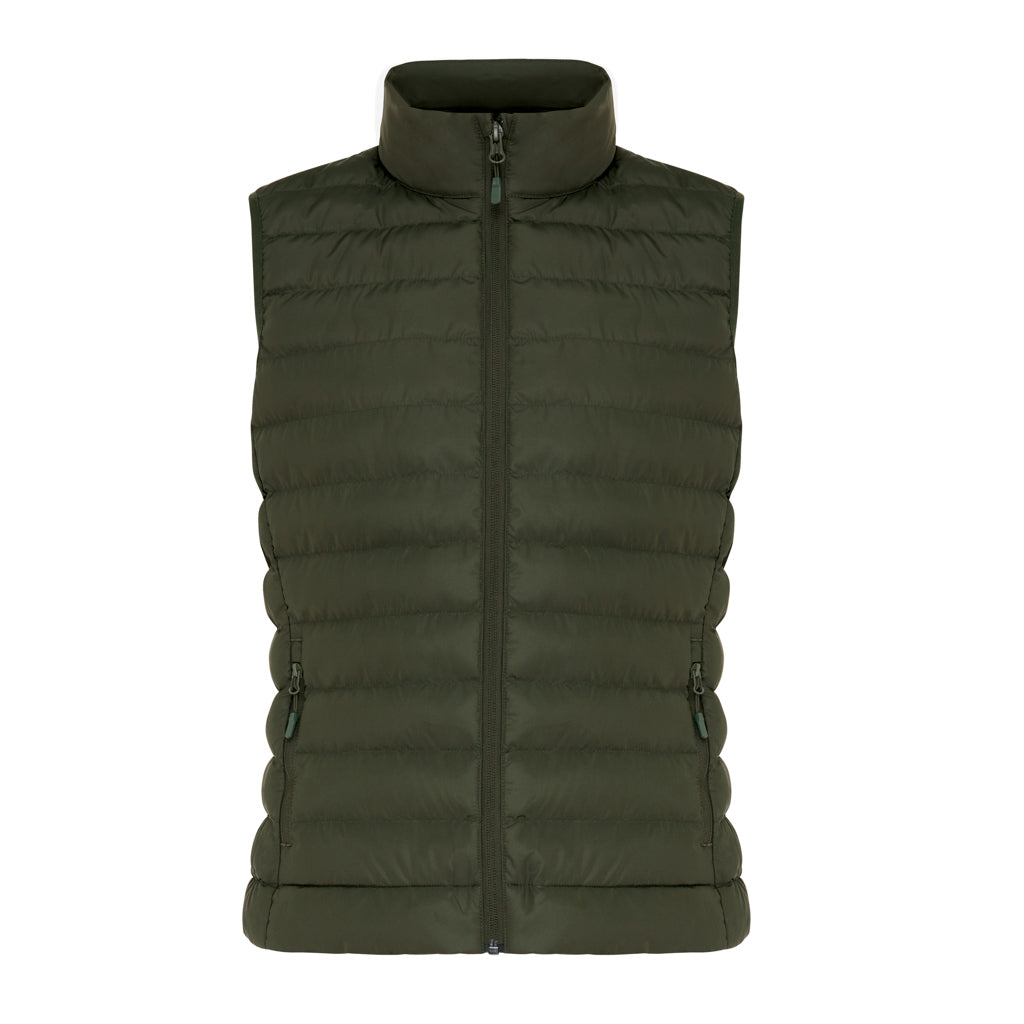 IQONIQ Meru Damen Bodywarmer aus recyceltem Polyester – khaki
