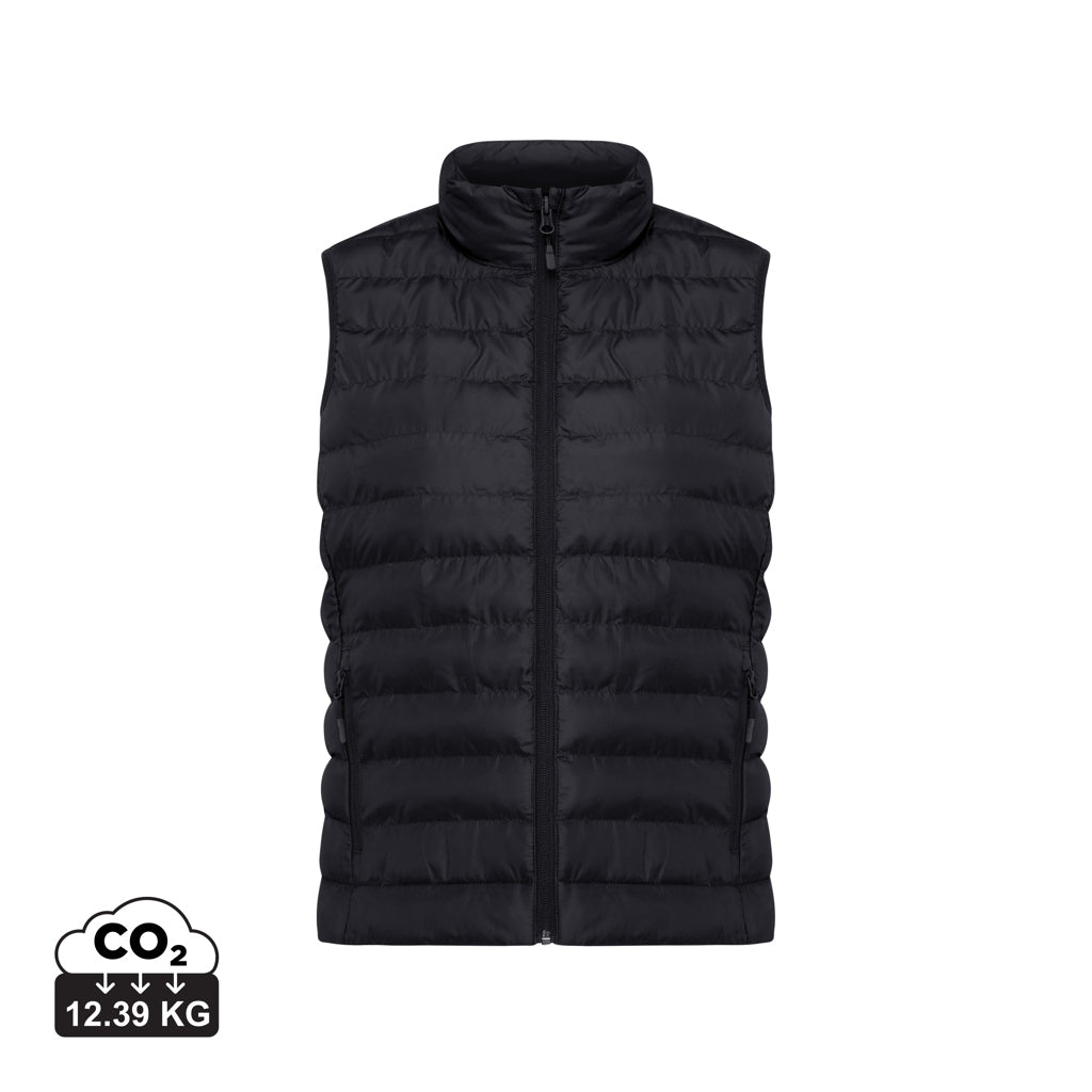 IQONIQ Meru Damen Bodywarmer aus recyceltem Polyester – schwarz